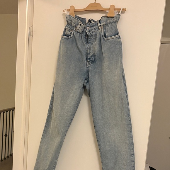 Miu Miu Denim - Miu Miu High Rise Light Blue Jeans